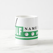 Mugs de golfeur personnalisés (Centre)