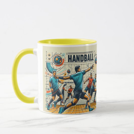 Mugs de handball (Gauche)