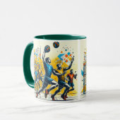 Mugs de handball (Devant gauche)