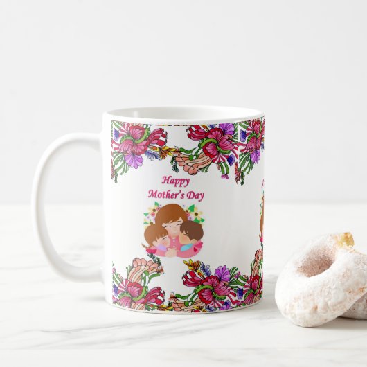 Mugs de la fête des mères (Avec donut)