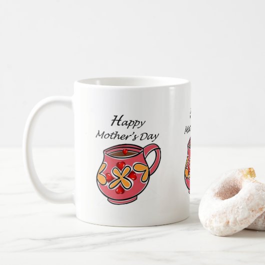 Mugs de la fête des mères (Avec donut)