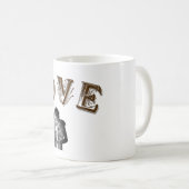 Mugs de la journée de l'amour (Devant droit)