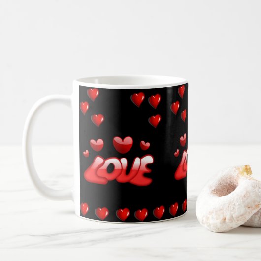 Mugs de la Saint-Valentin Mugs (Avec donut)