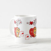 Mugs de la Saint-Valentin Mugs (Devant gauche)