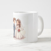 Mugs de l'anniversaire mariage (Devant droit)