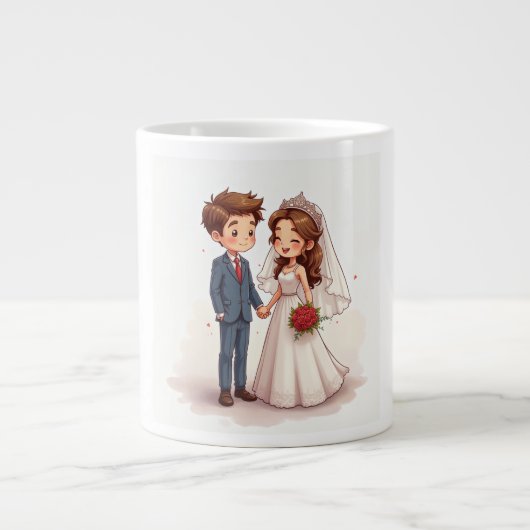 Mugs de l'anniversaire mariage (Devant)