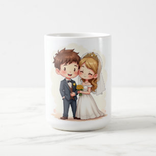 Mugs de l'anniversaire mariage