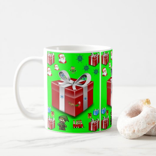 Mugs de Noël (Avec donut)