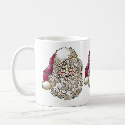 mugs de Noël du Père Noël (Gauche)