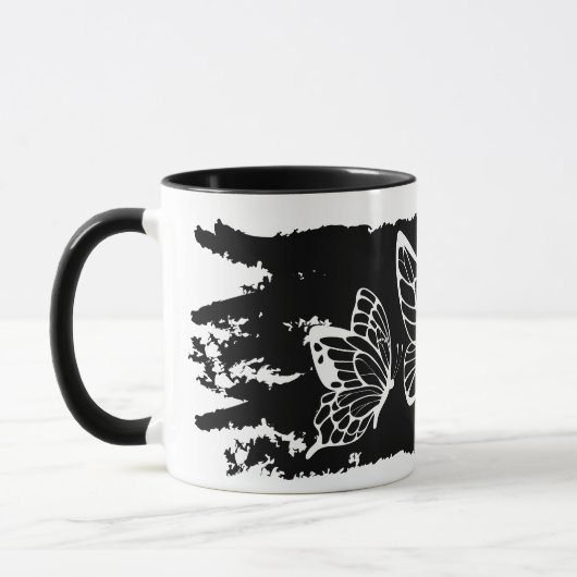 Mugs de papillons rêvés (Gauche)