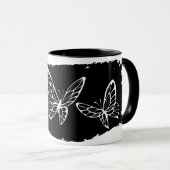 Mugs de papillons rêvés (Devant droit)