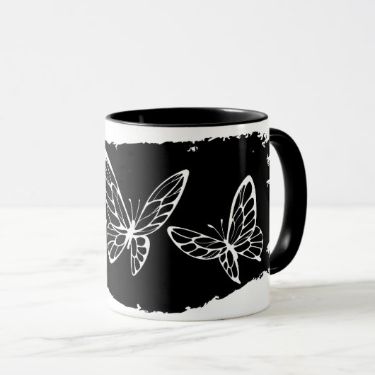 Mugs de papillons rêvés (Devant droit)