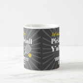 Mugs de pickleball personnalisés Nom de l'équipe d (Centre)