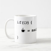 Mugs De Programmateur - Si La Mug De Café Est Vide (Gauche)