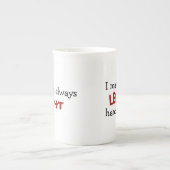 Mugs de spécialité à gauche (Devant)