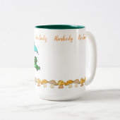 Mugs de thé au café, Grenouille aux champignons (Devant droit)