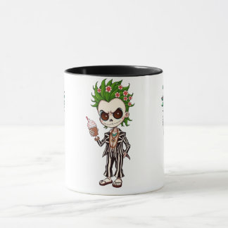 Mugs déplaisants mignons avec des vibrations gothi