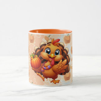 Mugs dinde mignons 8
