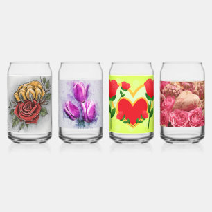 Mugs en verre stylish : Créations personnalisées