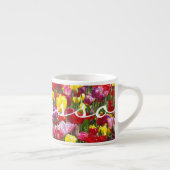mugs espresso Fleurs de Tulipe de printemps cadeau (Droite)