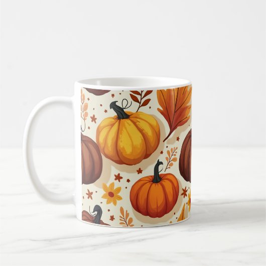 Mugs Et Coupes De Fête De Thanksgiving (Gauche)