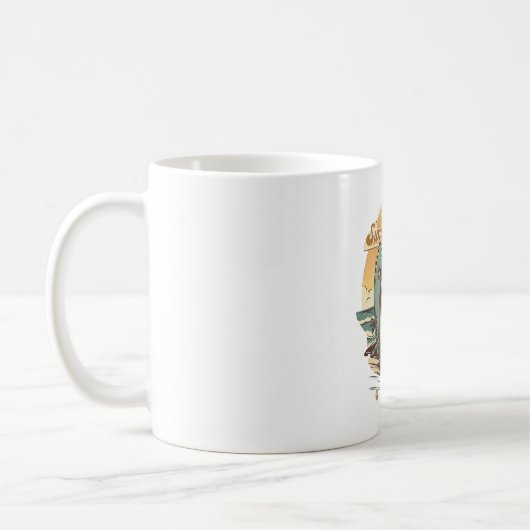 Mugs et tasses de vacances d'été (Gauche)
