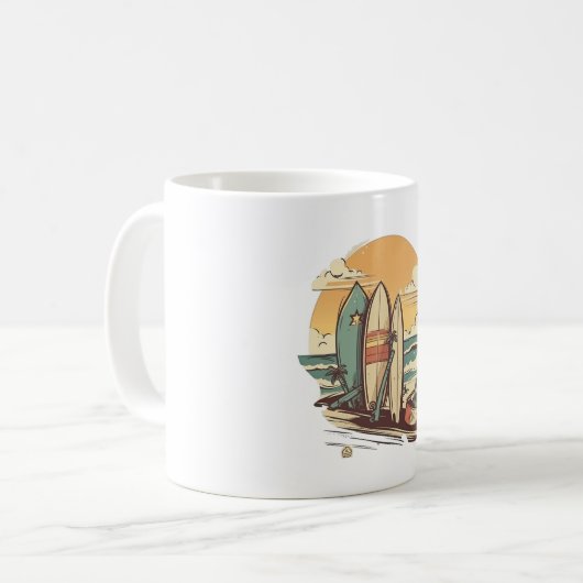 Mugs et tasses de vacances d'été (Devant gauche)
