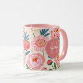 Mugs Fleurs Mignonnes Fantaisistes (Devant droit)