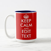 Mugs Gardez votre calme (Gauche)