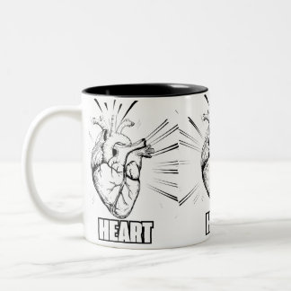 MUGS HEART DESIGNE