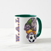 Mugs Hippo de football (Devant droit)