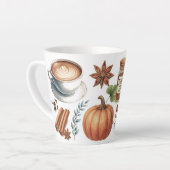 Mugs illustrés au parfum de citrouille (Angle gauche)