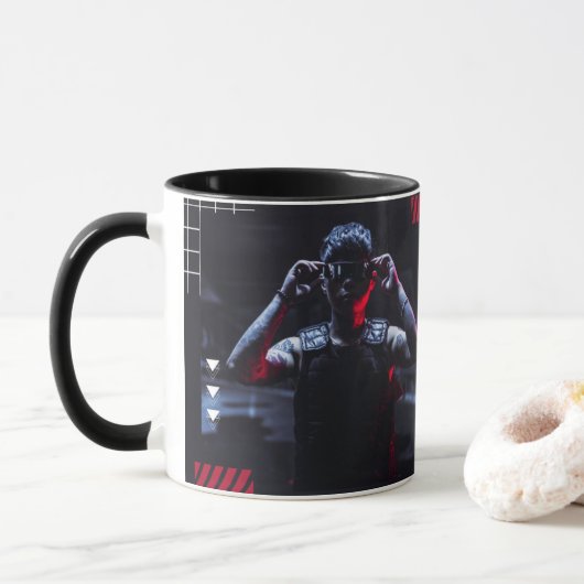 Mugs imprimés uniques pour égayer votre journée (Avec donut)