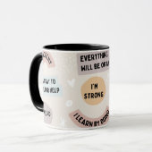 Mugs imprimés uniques pour égayer votre journée (Devant gauche)