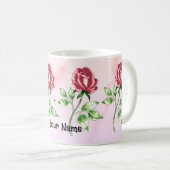 Mugs Jolie Rose Rouge (Devant droit)