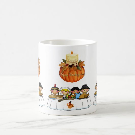Mugs Joyeuse fête de Thanksgiving (Centre)