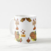 Mugs Joyeuse fête de Thanksgiving (Devant gauche)