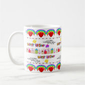 Mugs Joyeuse Saint-Valentin Joyeux Anniversaire (Gauche)