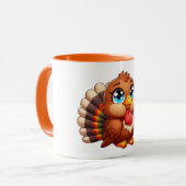 Mugs mignons de Thanksgiving (Devant gauche)