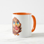 Mugs mignons de Thanksgiving (Devant droit)