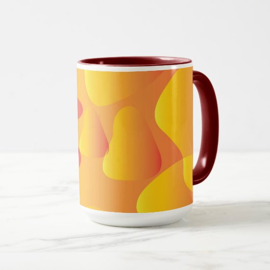 Mugs motif sans soudure (Devant droit)