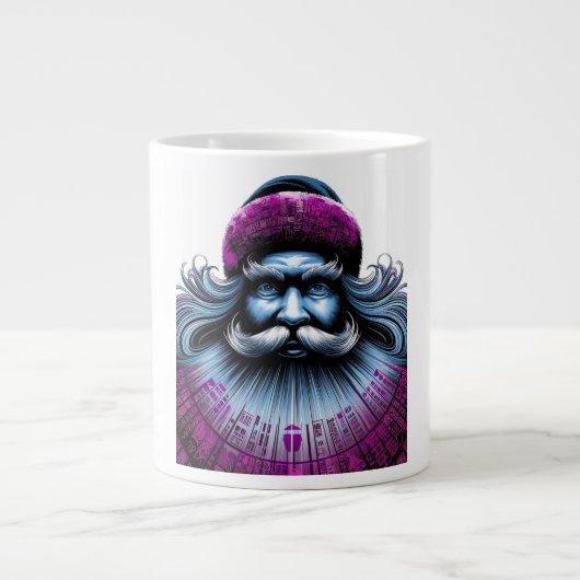 Mugs Père Noël modernes (Devant)