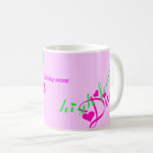 Mugs personnalisables High Femme Diva (Devant droit)