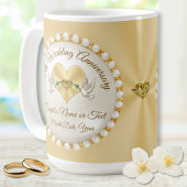 Mugs personnalisés, 50e anniversaire de Mariage