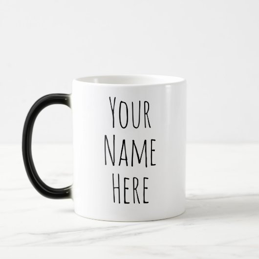 Mugs personnalisés | Ajouter votre propre texte (Gauche)