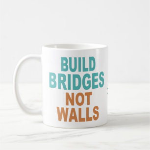 Mugs personnalisés « Construire des ponts, pas des