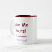 Mugs personnalisés dans une variété de styles de t (Devant gauche)