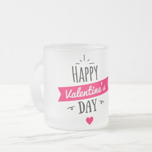 Mugs personnalisés de la Saint Valentin (Devant gauche)