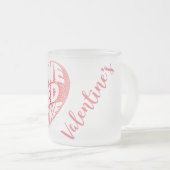 Mugs personnalisés de la Saint Valentin (Devant droit)