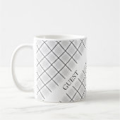 Mugs personnalisés pour invités (Gauche)